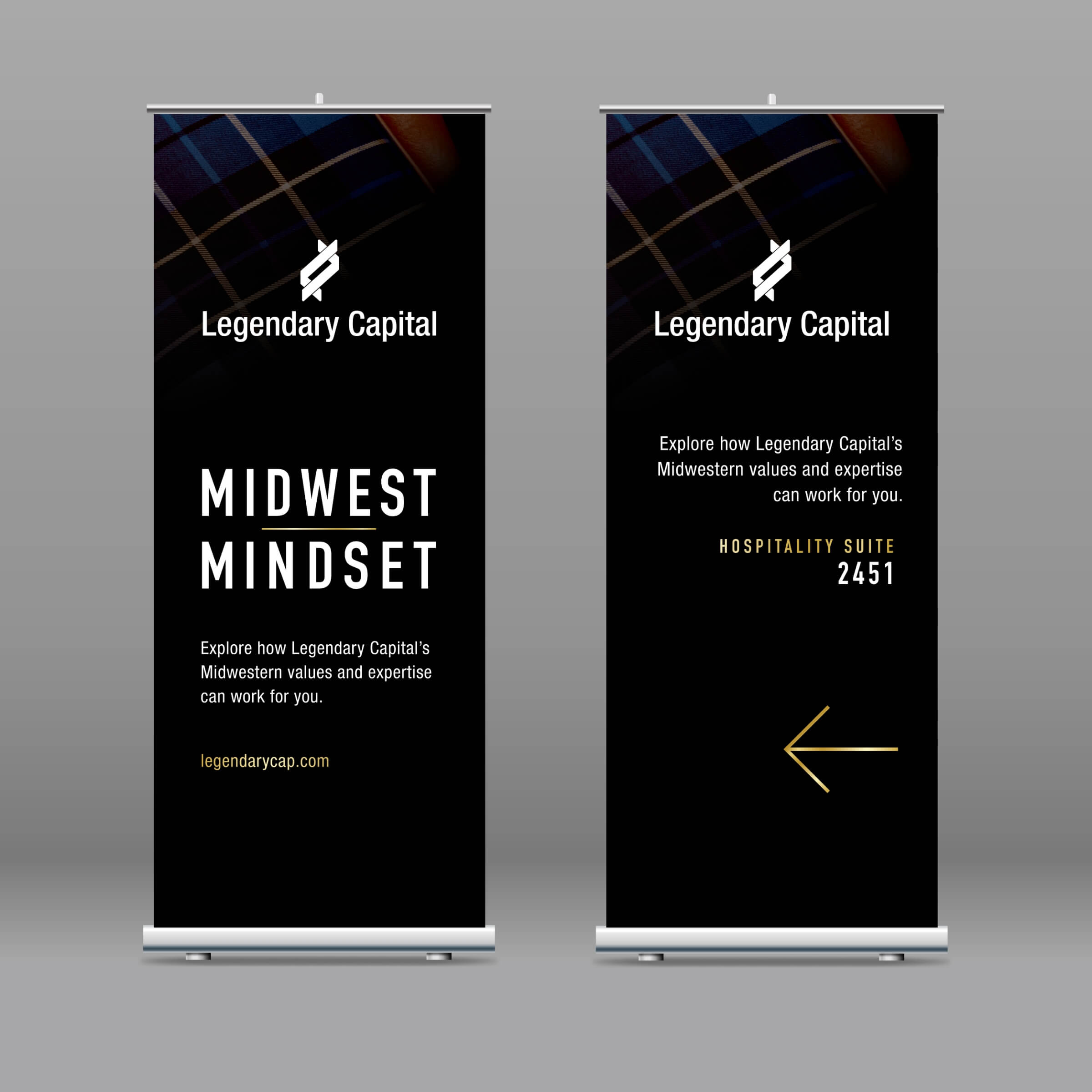 Two Midwest Mindset event banners