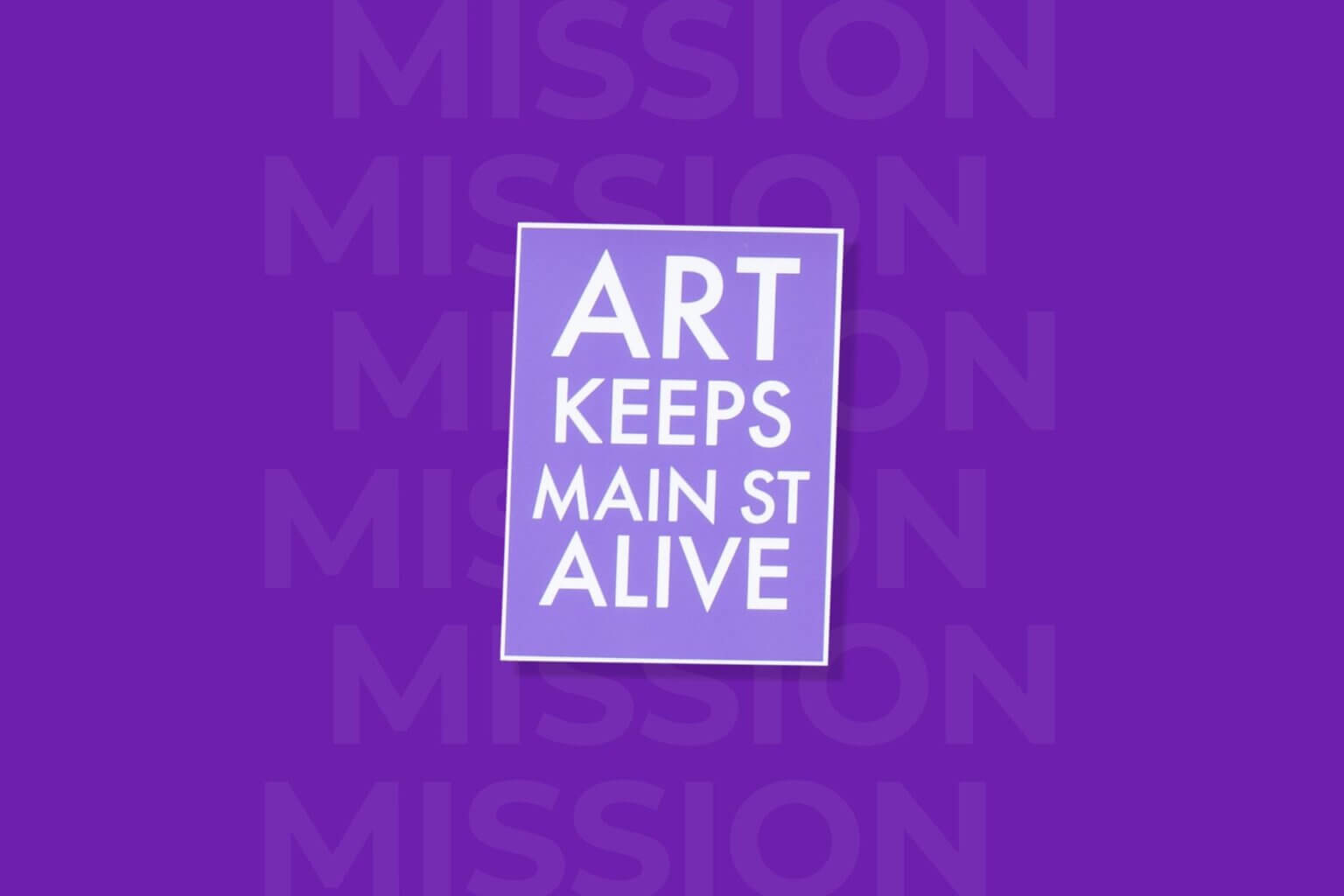 Art Keeps Main Street Alive