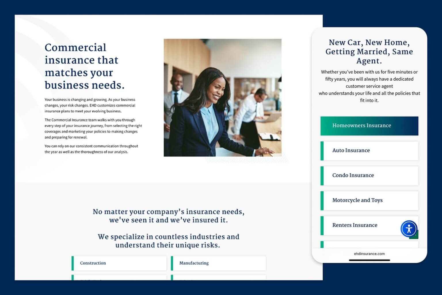 Ehd Commercial Insurance